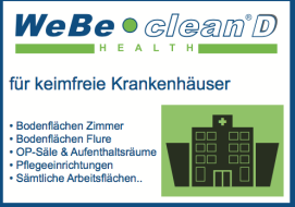 WeBe clean D Krankenhäuser