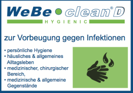 WeBe clean D Infektionen